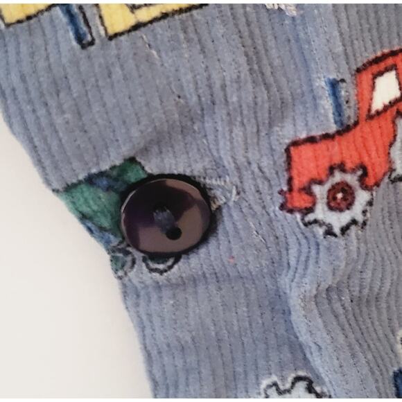 Sweetdil corduroy vehicle 12M Romper - Picture 3 of 5